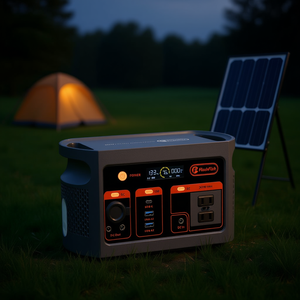 Estación de Energía Portátil FlashFish de 300W, 179.2Wh, Generador Solar LiFePO4, Respaldo de Corriente Alterna, para Campamentos al Aire Libre - Product Image 2