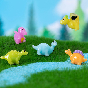 Miniaturas de Dinosaurios de Resina para Decoración de Paisajes, Adornos de Animales Pequeños, Accesorios para Manualidades - Product Image 4