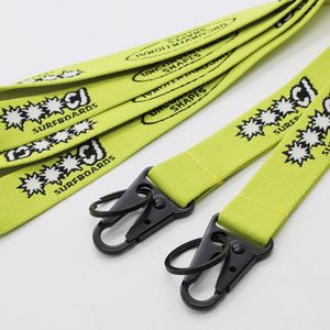 Custom Durable <b>Polyester</b> Neck <b>Lanyard</b> Jacquard Woven <b>Lanyard</b> for Surf Water Sports Brands Beach Shops Coastal Lifestyle Stores - Product Image 2