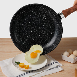 Fundición de aluminio de 28cm, diseño clásico, fundición a presión, sartenes eléctricas de aluminio para crepé, mármol antiadherente recubierto con fondo de inducción - Product Image 5