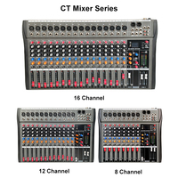 Console de mixage 16 canaux, système de son, contrôleur DJ/console audio, vente en gros de haute qualité et à bon prix