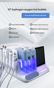 เครื่องทำทรีทเมนท์หน้า 7 in 1 Aqua Peeling Beauty Salon ไฮดรา วอเตอร์ เดอร์มาเบรชั่น สกิน สครับเบอร์ พีล อ็อกซิเจ<span class=keywords><strong>น</strong></span> เจ็ท ตั้งค่าได้หลายภาษา - Product Image 4