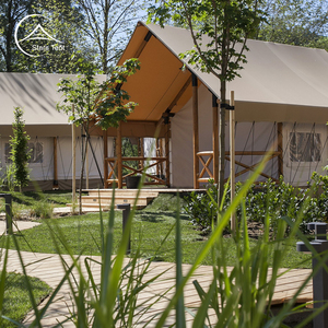 Carpas <span class=keywords><strong>de</strong></span> 24 Metros Cuadrados con Diseño <span class=keywords><strong>de</strong></span> Casa, Carpa Prefabricada para <span class=keywords><strong>Dormir</strong></span> con Baño y Control <span class=keywords><strong>de</strong></span> Clima - Product Image 3