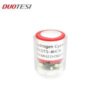 DUOTESI Módulo de Sensor de Gas HCN Electroquímico en Miniatura Sensor de Cianuro de Hidrógeno Tóxico de 3 Electrodos con Salida Digital