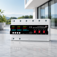 Commutateur de transfert automatique JIUJI JJVPD6-63VAKW avec protection contre les surtensions et les sous-tensions et protection contre les surintensités, sélecteur de phase automatique 63A