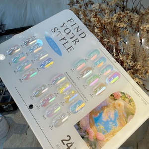 Polvo de Uñas con Efecto Espejo de 24 Colores, Súper Brillante, en Caja de Madera, Exclusivo para Salones de Uñas - Product Image 4