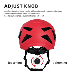 หมวกปีนเขาสำหรับผู้ใหญ่ OSCR น้ำหนักเบา ระบายอากาศได้ดี สไตล์สปอร์ต พร้อมคุณสมบัติป้องกันแรงกระแทก หมวกปีนหน้าผา - Product Image 3