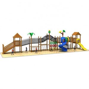 อุโมงค์เชือกปีนป่ายกลางแจ้งสำหรับเด็กในสวนสนุก - Product Image 4