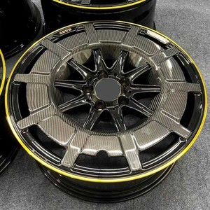 Jantes de voiture en fibre de carbone forgées pour Mercedes Benz Babus G63 <span class=keywords><strong>AMG</strong></span> BMW Porsche, 15-26 pouces, 5*112 5*120 5*130 - Product Image 1