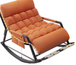 Poltrona a Dondolo Moderna e Confortevole per Adulti con Funzioni di Massaggio e Riposo, per Soggiorno, Camera da Letto, Sala da Pranzo e Uso Domestico - Product Image 1