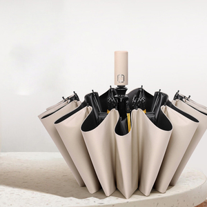 Grand <span class=keywords><strong>Parasol</strong></span> <span class=keywords><strong>Anti</strong></span> UV Compact Fort pour Femmes et Hommes Meilleur Parapluie Automatique Portable de Voyage Coupe-<span class=keywords><strong>Vent</strong></span> pour la Pluie - Product Image 5