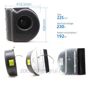 Ventilateurs centrifuges de refroidissement Siemens à courbe inversée avec roulement à billes, ebmpapst K2E225-AA26-09, 140W, 0.62A, 225mm, 230V AC, 2650RPM - Product Image 2