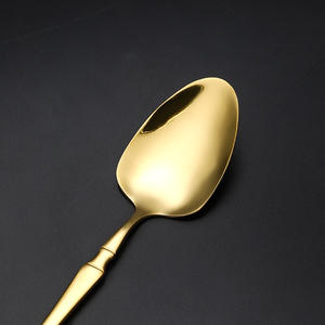 Ensemble de 4 couverts modernes en acier inoxydable à finition miroir, taille fine, jetables, pour hôtel, steak occidental, couteau, fourchette, plat principal - Product Image 4