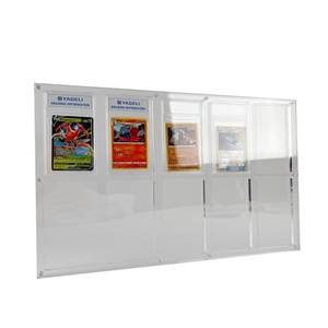Wholesale Factory Custom Transparent 10 Slots Graded Card Acrylic Magnetic <b>Frame</b> Display - Product Image 6
