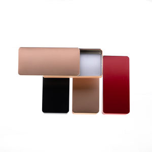 Boîte en métal rectangulaire personnalisée de petite taille, adaptée aux aliments, pour chocolats, biscuits, emballage en métal imprimé sur mesure - Product Image 6