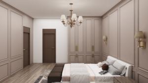 Armoire de chambre à coucher en bois massif, design moderne et luxueux, à monter soi-même, Foshan Home - Product Image 2