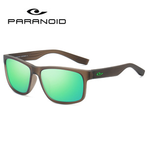Gafas de sol PARANOID Vintage, gafas de sol polarizadas para hombre, gafas de sol para conducir, gafas cuadradas negras para hombre, 8 colores, modelo 8019 P8019 - Product Image 4