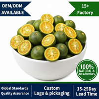 OEM Fabriek Groothandelsprijs Gedroogde Groene Kumquat Bloeiende Thee Voedselkwaliteit Bulk Gedroogde Groenten Gedroogd Fruit
