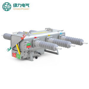 Interruptor de Carga Trifásico de Gas SF6 para Exteriores de Media Tensión de 40.5kV, 630A, 50/60Hz, Montado en Línea de Red de Distribución de Energía - Product Image 1