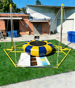 EASYFUN <span class=keywords><strong>Prix</strong></span> abordable Manège de parc <span class=keywords><strong>d</strong></span>'attractions et de foire, Trampoline Euro Bungee à saut 4-en-1 à vendre - Product Image 2