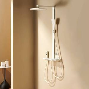 Ensemble de salle de bain à quatre fonctions avec système de douche eau chaude et froide et affichage LED de la température - Product Image 2