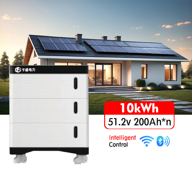5kWh 10kWh 15kWh 20kWh Home Energy Storage Solar Lithium LiFePO4 Battery Pack 48V 51.2V 300Ah 200Ah Powerwall
