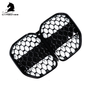 ABS Gloss Black M Tech griglia centrale del paraurti anteriore in maglia diamantata per <span class=keywords><strong>BMW</strong></span> <span class=keywords><strong>4</strong></span> <span class=keywords><strong>serie</strong></span> <span class=keywords><strong>coupé</strong></span> G22 G23 2021 + - Product Image 2