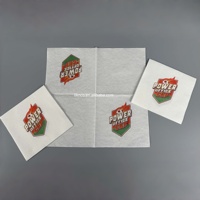 Serviettes en papier Airlaid blanches de haute qualité en gros, pochettes à couverts personnalisées, serviettes de table pour restaurant