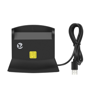Lector de Tarjetas Inteligentes ZOWEETEK <span class=keywords><strong>4</strong></span> en 1, Lector de Tarjetas de Memoria USB SD TF, ISO 7816 EMV CAC ID IC SIM ATM, Lector y Escritor de Tarjetas con Chip - Product Image 1