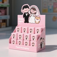 Boîte cadeau vide personnalisée pour mariage, jouet, figurine, festival, anniversaire, impression numérique, boîte surprise de mariage