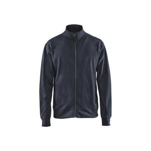 BLAKLADER - 337111588600XXL Sudadera con cremallera completa Azul marino oscuro-EAN 7330509605028 WORK HOODIES - Product Image 1