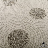 Ensemble de couvre-lit ChamXue, couvre-lit fait main en coton pur, 3 pièces, couvre-lit lavé, épaissi, matelassé, pour usage domestique, vente en gros