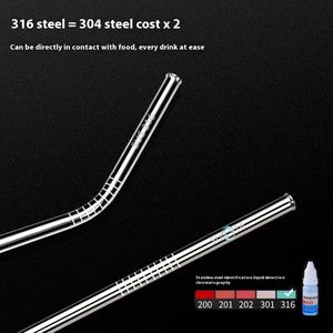 Bouteille d'eau chaude <span class=keywords><strong>en</strong></span> acier inoxydable avec <span class=keywords><strong>paille</strong></span> réutilisable Langue pliable Fonction anti-rayures Tasse <span class=keywords><strong>en</strong></span> acier inoxydable <span class=keywords><strong>Paille</strong></span> et échantillon gratuit - Product Image 5