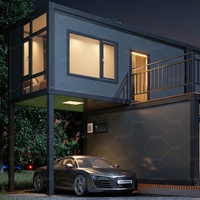 Construction rapide Maison préfabriquée de luxe de 40 pieds Maison conteneur détachable à vendre Maison préfabriquée modulaire de luxe aux États-Unis