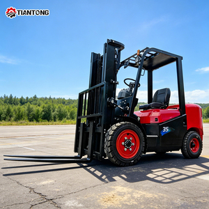 מלגזה דיזל 3 טון, ישיבה, 4 גלגלים, משלוח חינם, אחריות לשנה, בעלת תקן CE לשימוש במחסנים, מפעלים ותעשייה - Product Image 2