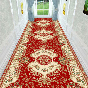 Stile Vintage europeo stampa floreale tappeto da cucina Runner per corridoio, Ready-made lussuoso <span class=keywords><strong>elegante</strong></span> Hotel corridoio Runner tappeto - Product Image 3