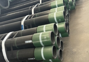 Tube de pétrole à section ronde GB N80 <span class=keywords><strong>L80</strong></span> avec raccord BTC, certifié ISO9001, coupe et pliage, longueur 12m - Product Image 2