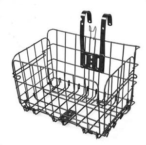 Cesta para Bicicleta, Bolsa de Alambre Metálica Plegable, Bolsa Delantera, Cesta Colgante Trasera para Bicicleta de Montaña, Bicicleta Plegable - Product Image 3