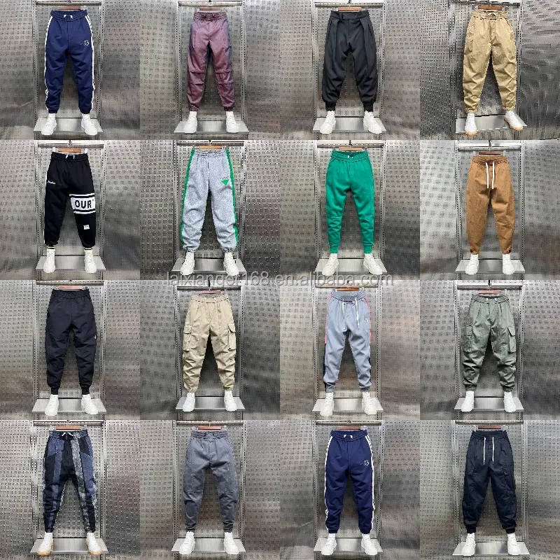 Men's spring and summer breathable fashion casual pants men's sports pants low price clearance special wholesale