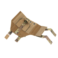 Holster tactique universel réglable pour la chasse, résistant aux déchirures, pour droitiers, avec poche pour la jambe