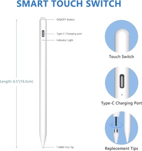 Pour Lenovo/Huawei/Vivo/<span class=keywords><strong>Xiaomi</strong></span> Samsung Galaxy stylet écran universel tactile actif crayon pour tablette Android stylet - Product Image 2