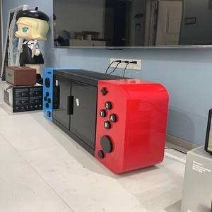 インターネットセレブリティ向け スイッチゲーム機用 テレビキャビネット コーヒーテーブル eスポーツルーム収納 プレイヤー向け 小紅書風 ホーム家具 - Product Image 1