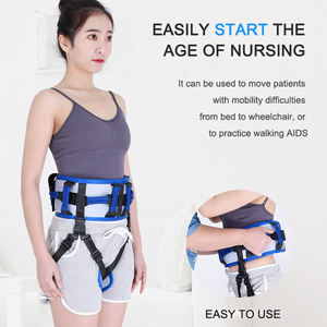 Ceinture de transfert de patient à prix réduit, ceinture de sécurité médicale pour soins infirmiers, rééducation, entraînement <span class=keywords><strong>auxiliaire</strong></span>, coussin gonflable - Product Image 3