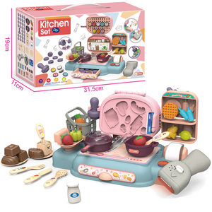Nuovo gioco educativo fai da te, Non tossico per bambini in età prescolare, fingere di giocare giocattoli da <span class=keywords><strong>cucina</strong></span> Set di Juguetes Para Ninos per ragazze - Product Image 2