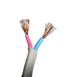 2x2.5mm Multi-Core Flexible Flat Copper Wire Low Voltage PVC Insulated Electric Wire for Industrial Use