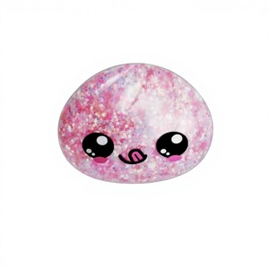 Novelty Cartoon Face Big Bun Stretch Simulation Xiaolongbao Stress Relief Toy - Product Image 4