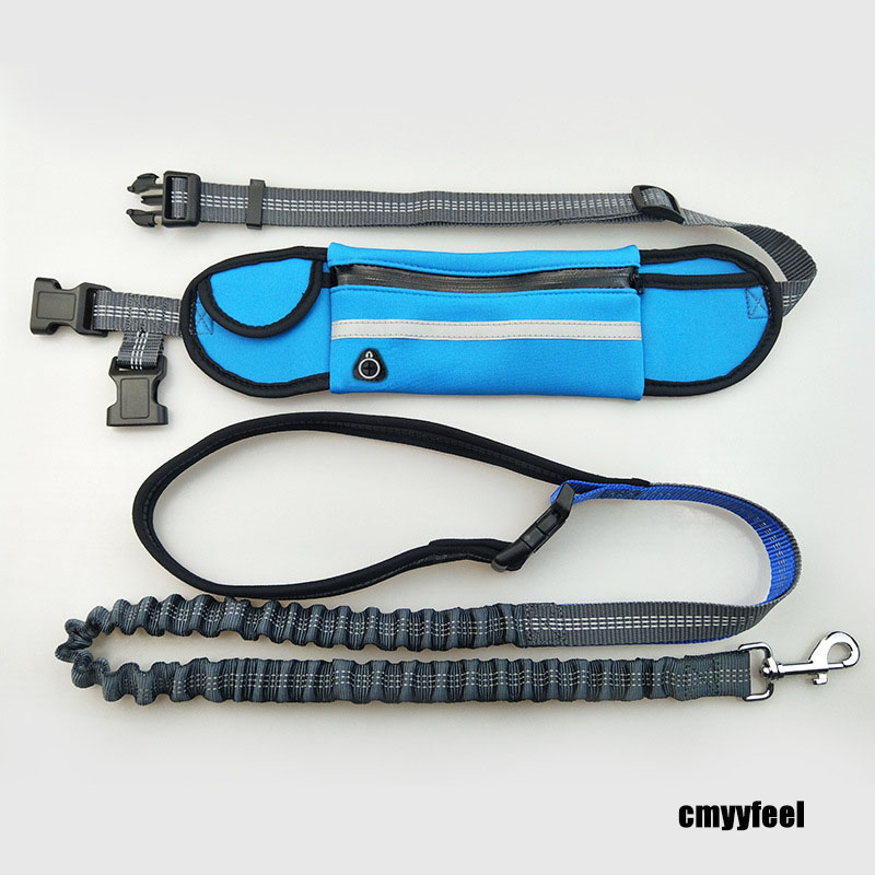 Товары для домашних животных, Беговая Тяговая веревка, портативная поясная сумка, полнофункциональная Тяговая веревка для собак