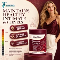 Complément de probiotiques pour soutenir la flore vaginale, maintenir l'équilibre du pH, gommes probiotiques pour la santé vaginale des femmes