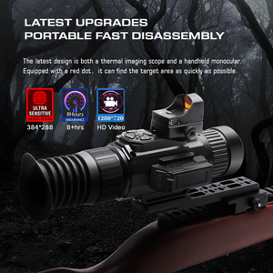 Ống ngắm nhiệt TRX335 dùng để săn bắn, độ phân giải 384*288, camera ảnh nhiệt chất lượng cao, tích hợp chức năng đo tầm xa và chế độ PIP - Product Image 5