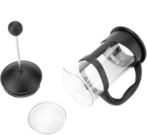 เครื่องชงกาแฟแบบเฟรนช์เพรส พกพาได้ ทำจากพลาสติกและแก้วบอโรซิลิเกต - Product Image 5